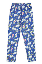 Load image into Gallery viewer, Doodle Girls Pack Of 2 Leggings AOP Printed Yellow and Blue
