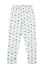 Load image into Gallery viewer, Doodle Girls Pack Of 2 Leggings AOP Printed White and Pink
