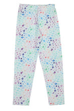 Load image into Gallery viewer, Doodle Girls Pack Of 2 Leggings AOP Printed Navy and White
